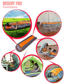 Camping Sleeping Bag, Lightweight 4 Season Warm & Cold