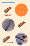 Camping Sleeping Bag, Lightweight 4 Season Warm & Cold