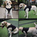 MXSLEUT Tactical Dog Vest Breathable military dog clothes K9 harness adjustable size