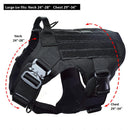 MXSLEUT Tactical Dog Vest Breathable military dog clothes K9 harness adjustable size