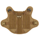 MXSLEUT Tactical Dog Vest Breathable military dog clothes K9 harness adjustable size
