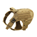 MXSLEUT Tactical Dog Vest Breathable military dog clothes K9 harness adjustable size