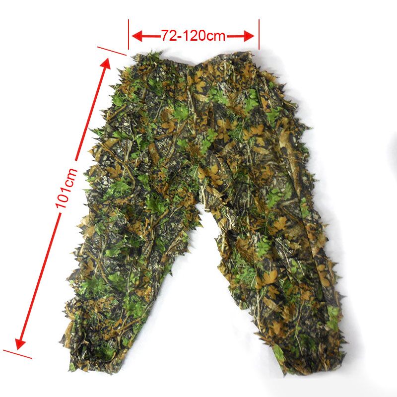 Camouflage Ghillie Suits for Hunting with Carry bag