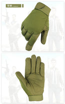 Army Military Men's Tactical Gloves Winter Full Finger Gloves Outdoor Sports