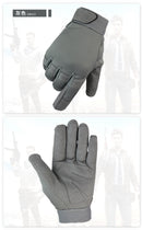 Army Military Men's Tactical Gloves Winter Full Finger Gloves Outdoor Sports