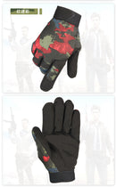 Army Military Men's Tactical Gloves Winter Full Finger Gloves Outdoor Sports