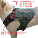 MXSLEUT Tactical Dog Vest Breathable military dog clothes K9 harness adjustable size