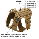 MXSLEUT Tactical Dog Vest Breathable military dog clothes K9 harness adjustable size