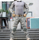 Tactical Camouflage Military Uniform Clothes Suit Men US Army