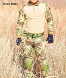Tactical Camouflage Military Uniform Clothes Suit Men US Army