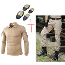 Tactical Camouflage Military Uniform Clothes Suit Men US Army