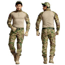 Tactical Camouflage Military Uniform Clothes Suit Men US Army