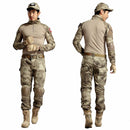 Tactical Camouflage Military Uniform Clothes Suit Men US Army