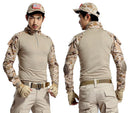 Tactical Camouflage Military Uniform Clothes Suit Men US Army