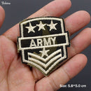 Uniform Military Patches Iron  Army Badges Embroidery