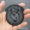 Uniform Military Patches Iron  Army Badges Embroidery