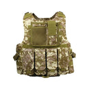 12 Colors Army Fans Field Equipment Tactical Vest