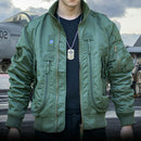 Fourth-generation tactical windbreaker  military green flight-suit jacket
