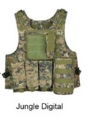 Heavy Duty Molle Vest Combat Tactical Gear Vest   Protective Vest