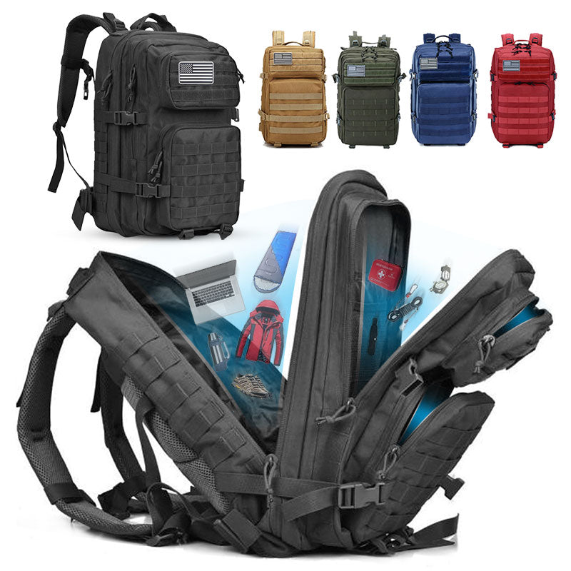 50L Capacity Military Tactical Backpack Men Army Large Backpack
