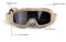 Top Quality Military  Tactical Goggles GX1000 Black 3 Lens
