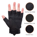 Men's Army Military Tactical Hard Knuckle Half finger Gloves