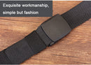 Facecozy Men Outdoor Canvas Belt Hiking Camping Safety Waist Support Hunting Sports Wear