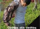 Waterproof bionic camouflage breathable quick-drying clothes   for summer hunting fishing