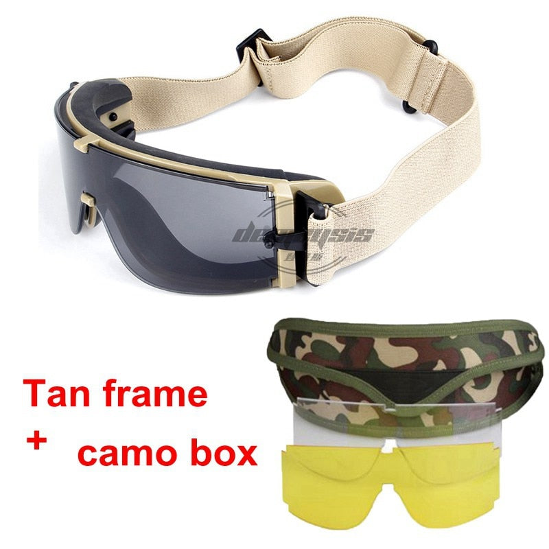 Military  Goggles Army Sunglasses Glasses