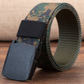 Facecozy Men Outdoor Canvas Belt Hiking Camping Safety Waist Support Hunting Sports Wear