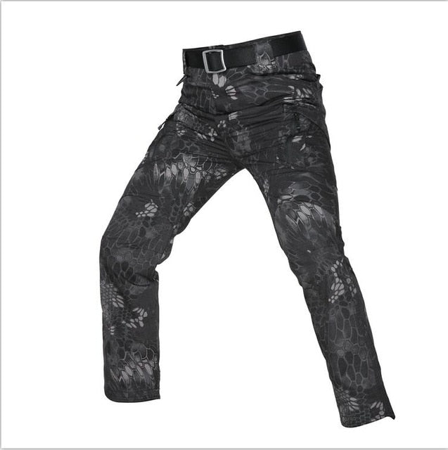 Men IX7 IX9 Cotton Tactical Pants Quality Ripstop Fabric Stitching Military CargoTrousers