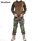 Tactical Camouflage Military Uniform Clothes Suit Men US Army