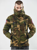 Winter Jacket Men Camouflage Army Thick Warm Coat