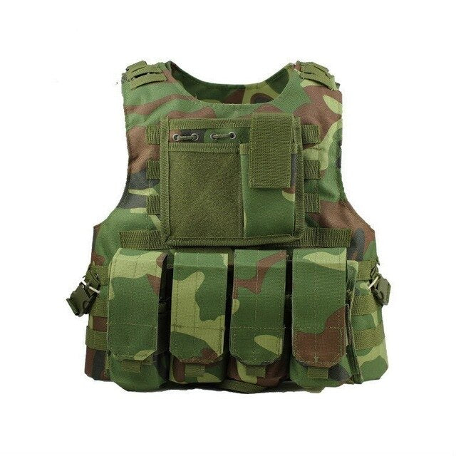 12 Colors Army Fans Field Equipment Tactical Vest