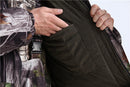 Bionic Leaves Camouflage Suits Jacket Pants Set Men Winter Thicken Hooded Cotton Hunting Clothes