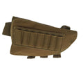 Rifle Shotgun Buttstock Cheek Rest Rifle Stock Can Load 12 Pcs Bullet Ammo Shell Holder Pouch Bag for Hunting