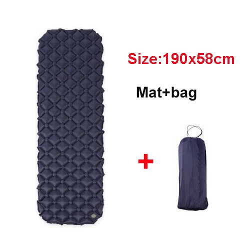 Rooxin Camping Mat Inflatable Mattress for Sleeping Pad Waterproof Cushion Mattress in Tent Air Bed for Travel Trekking Hiking