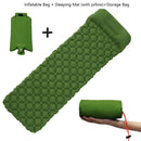 Outdoor Inflatable Mattress Diamond Ultra-Light Camping Mat Hiking  Air Cushion Portable Sleeping Mat Damp Proof Waterproof Pad