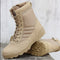 Men desert military tactical boots  waterproof hiking shoes