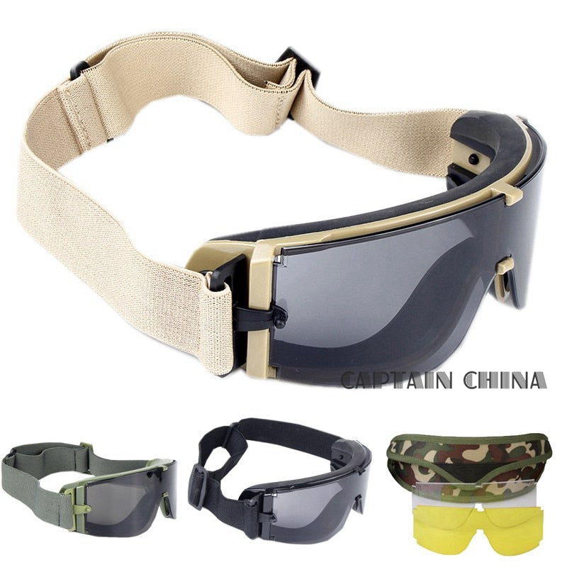 Military  Goggles Army Sunglasses Glasses
