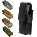 CQC Molle Tactical M5 Flashlight Pouch Single Pistol Magazine Pouch