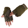 Army Military Tactical Half finger Bicycle Glove Camouflage