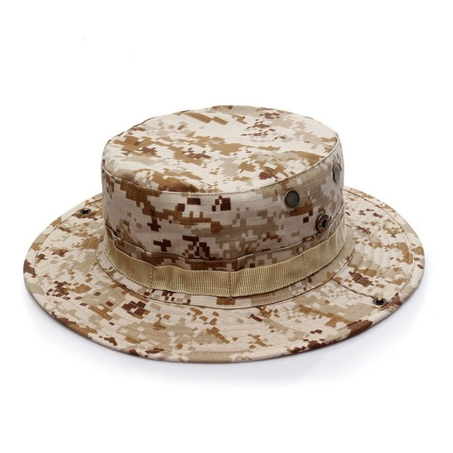 Camouflage Tactical Cap Military Boonie Hat US Army Caps